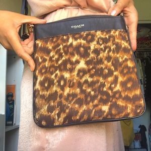 Coach Bags - Vintage Coach Leopard Crossbody Purse Coach Bags - Vintage Coach Leopard Crossbody Purse